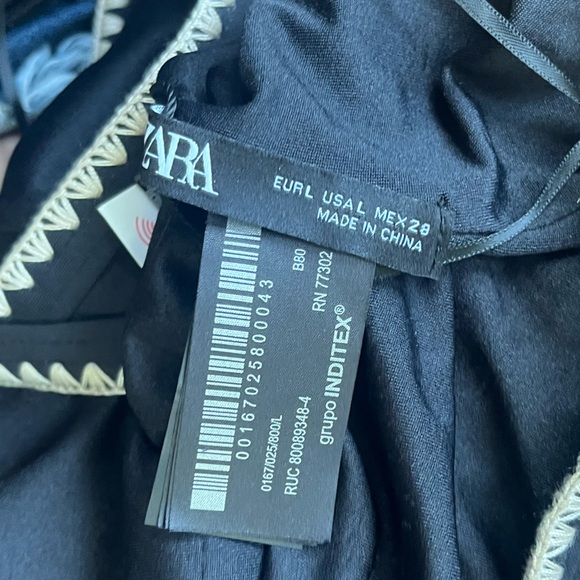 Zara Embroidered Asymmetric Swimsuit - Picture 10 of 15